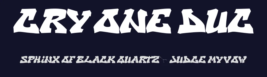 Cry One Duc by Sinograff — Script Handwritten Font — thumbnail 2