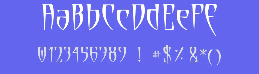 Cryptik by Evan Clarkson — Blackletter Font — thumbnail 3