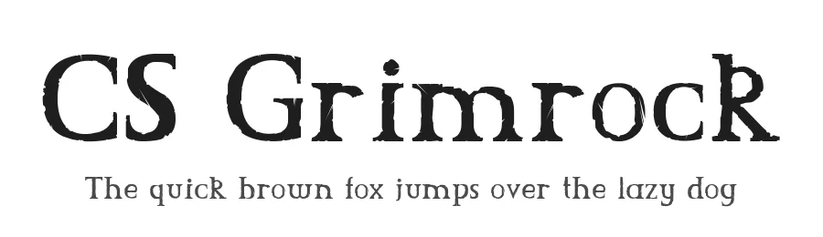 CS Grimrock by CharlieSamways — Blackletter Font