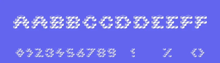 Cube by Matteo Marco Milazzo — Display Font — thumbnail 3