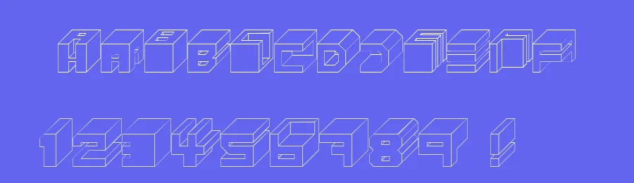 Cube by Fenotype — Display Font — thumbnail 3