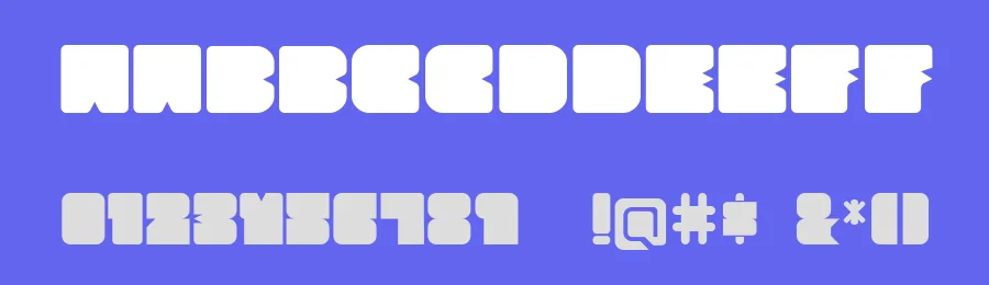 Cubesity Rounded by Mellamanpel — Display Font — thumbnail 3