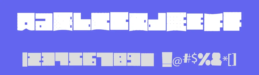 Cubic Bold by Judith Sales — Decorative Font — thumbnail 3