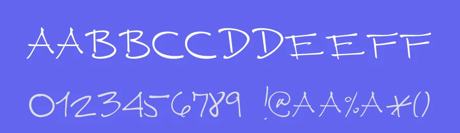 Cuernomuerto by cuernomuerto — Script Handwritten Font — thumbnail 3