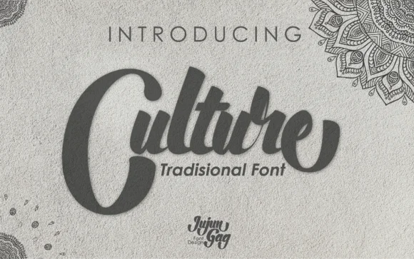 Culture Font by Nerdstudio β Script Handwritten Font