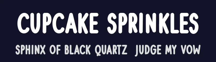 Cupcake Sprinkles by Hanna Bie — Script Handwritten Font — thumbnail 2