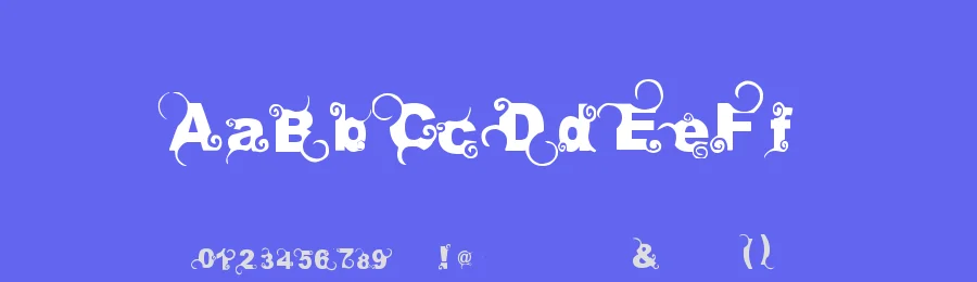 Curly by Lydeke Bosch — Decorative Font — thumbnail 3