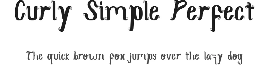 Curly Simple Perfect