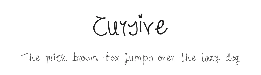 Cursive