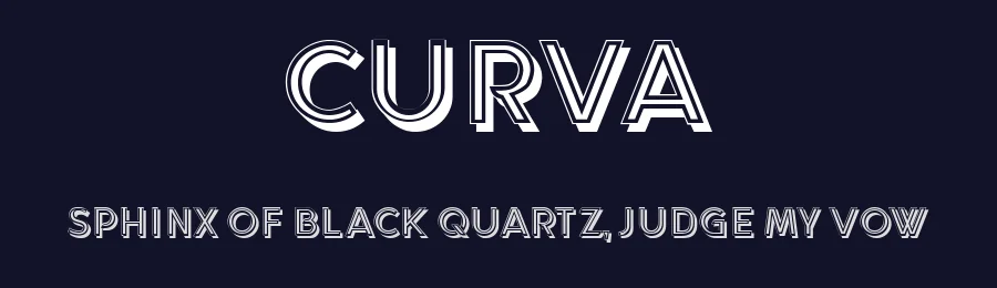 Curva by Vladimir Nikolic — Sans Serif Font — thumbnail 2