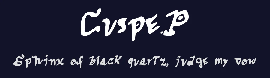 Cuspe.P by Pâmela Rodrigues — Script Handwritten Font — thumbnail 2