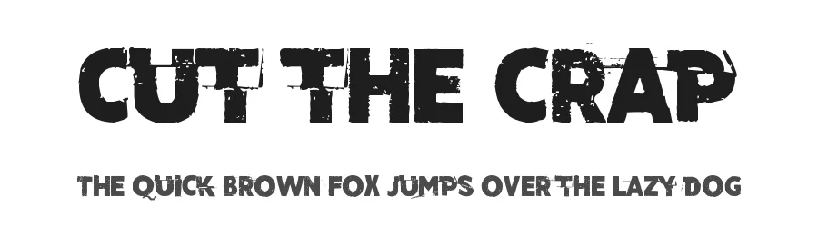 Cut the crap