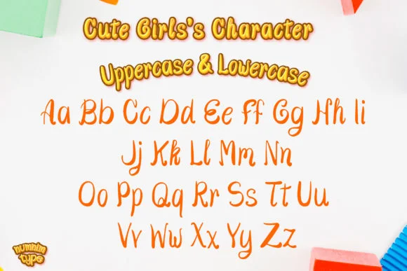 Cute Girls Font by numnim — Script Handwritten Font — thumbnail 2