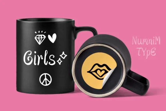 Cute Girls Font by numnim — Script Handwritten Font — thumbnail 4