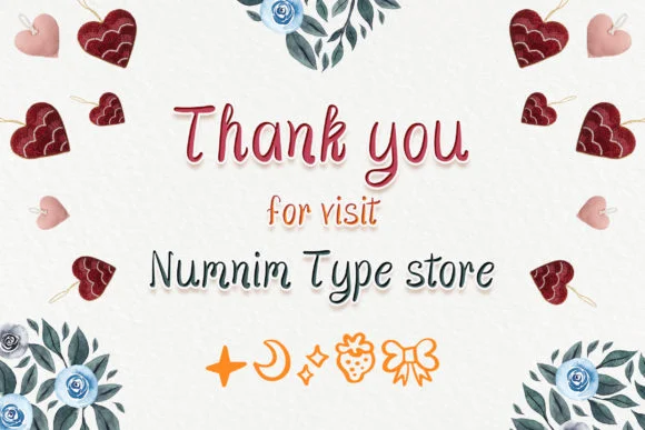 Cute Girls Font by numnim — Script Handwritten Font — thumbnail 9