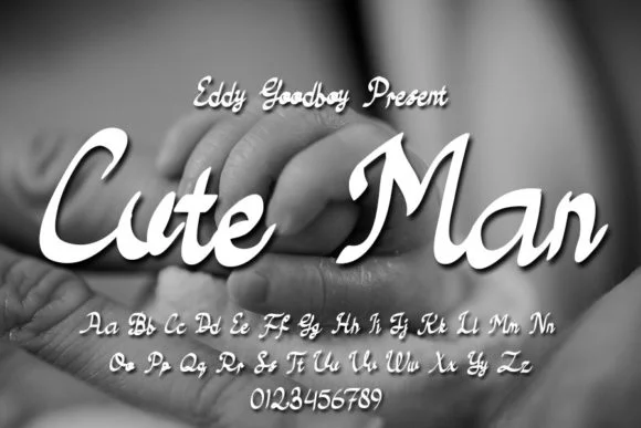 Cute Man Font by Eddygoodboy — Script Handwritten Font