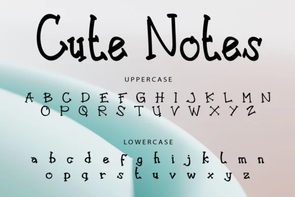 Cute Notes Font by WinType — Script Handwritten Font — thumbnail 5