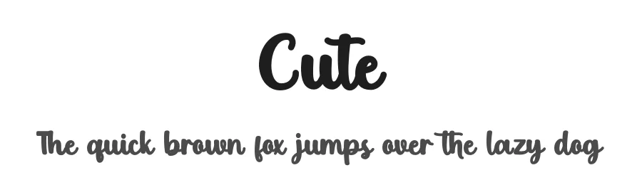 Cute