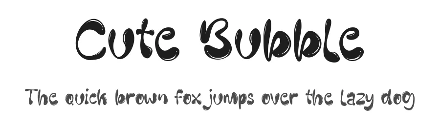 Cute Bubble