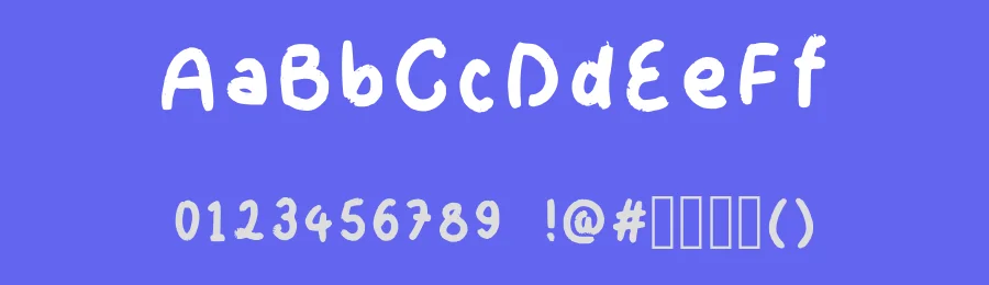Cute Chalk by Black Hat — Script Handwritten Font — thumbnail 3