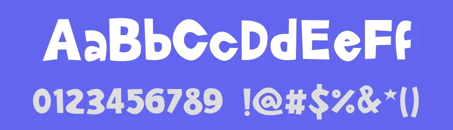 Cute Enung by 'Sanz Font — Decorative Font — thumbnail 3
