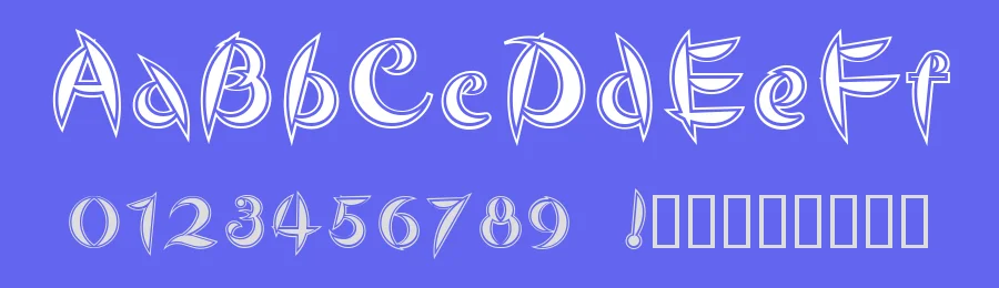 Cute Line by C-Font — Decorative Font — thumbnail 3