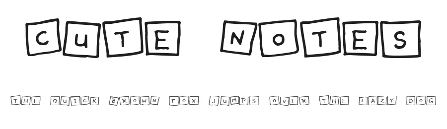 Cute Notes