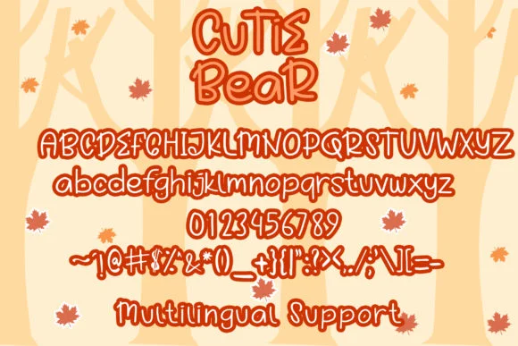 Cutie Bear Font by boogaletter — Script Handwritten Font — thumbnail 6