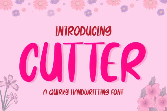 Cutter Font by Mahesa Design — Script Handwritten Font