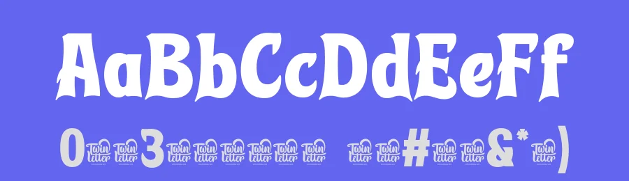 Cuy Mlaont by twinletter — Decorative Font — thumbnail 3