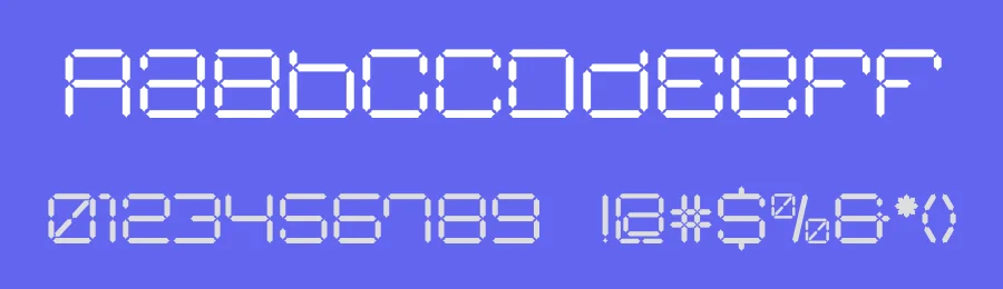 Cyber Digital by PutraCetol Studio — Display Font — thumbnail 3