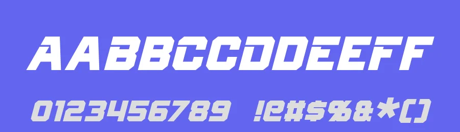 Cyberfall by Pixel Sagas — Display Font — thumbnail 3