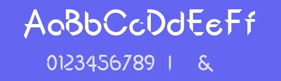 Cyberfunk by John Gauthier — Display Font — thumbnail 3