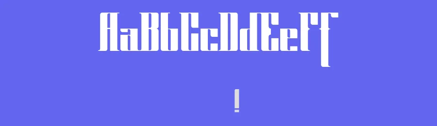Cyber Gothic by Tudor Banciu — Blackletter Font — thumbnail 3