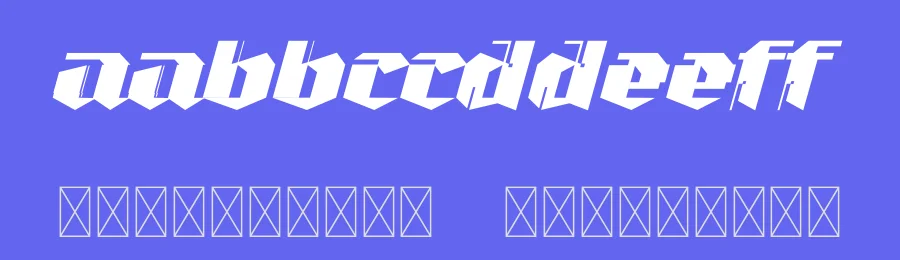 Cyberthic by Taufiqurrohman Nadri — Display Font — thumbnail 3