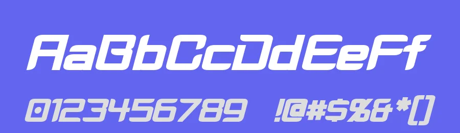 Cyberverse by Pixel Sagas — Display Font — thumbnail 3