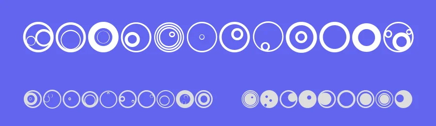 Cycles by Vladimir Nikolic — Dingbats Font — thumbnail 3