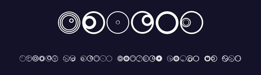 Cycles by Vladimir Nikolic — Dingbats Font — thumbnail 2