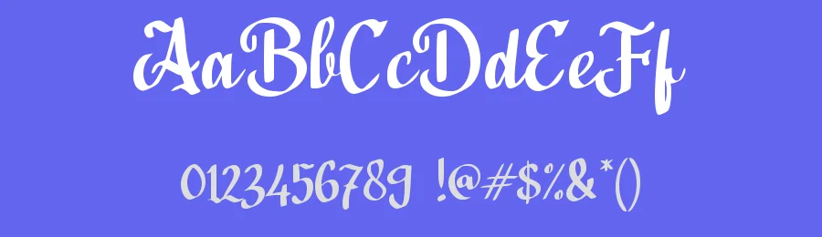 d Define Nominate by wepfont.com — Script Handwritten Font — thumbnail 3