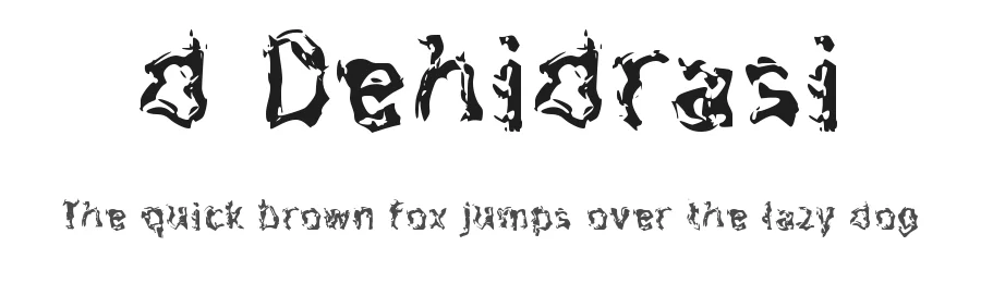 d Dehidrasi