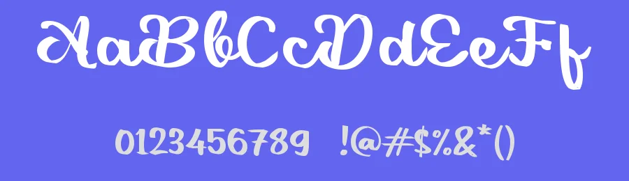 d Desane by wepfont.com — Script Handwritten Font — thumbnail 3
