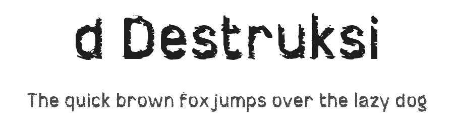 d Destruksi