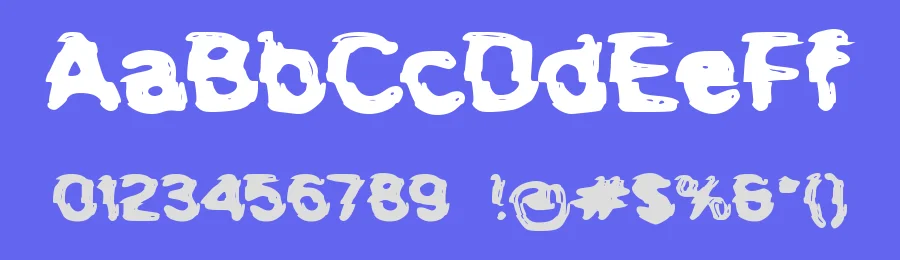 d Dilema by wepfont.com — Decorative Font — thumbnail 3