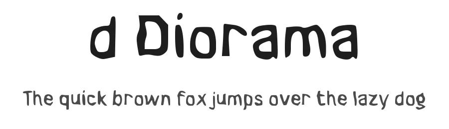 d Diorama