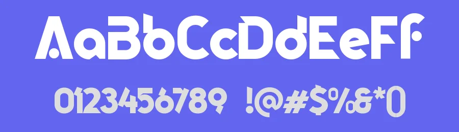 d Dirgahayu by wepfont.com — Display Font — thumbnail 3