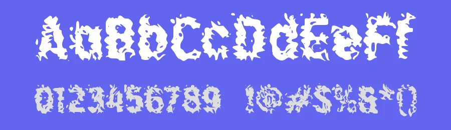 d Dredes by wepfont.com — Decorative Font — thumbnail 3