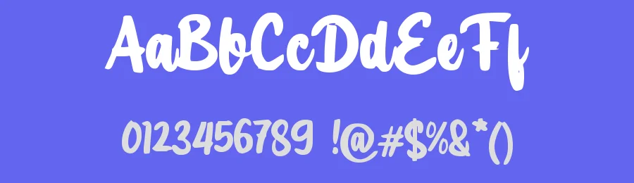 d Dumaten by wepfont.com — Script Handwritten Font — thumbnail 3