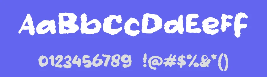 d Dustery by wepfont.com — Script Handwritten Font — thumbnail 3