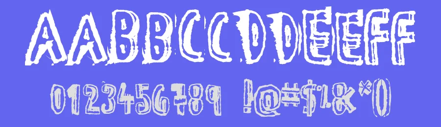 D the Hero by paintblack — Decorative Font — thumbnail 3