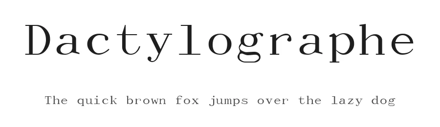 Dactylographe